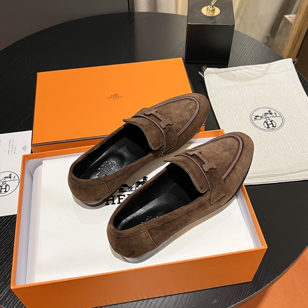 Hermes Paris Loafer Brown H242899Zabc390