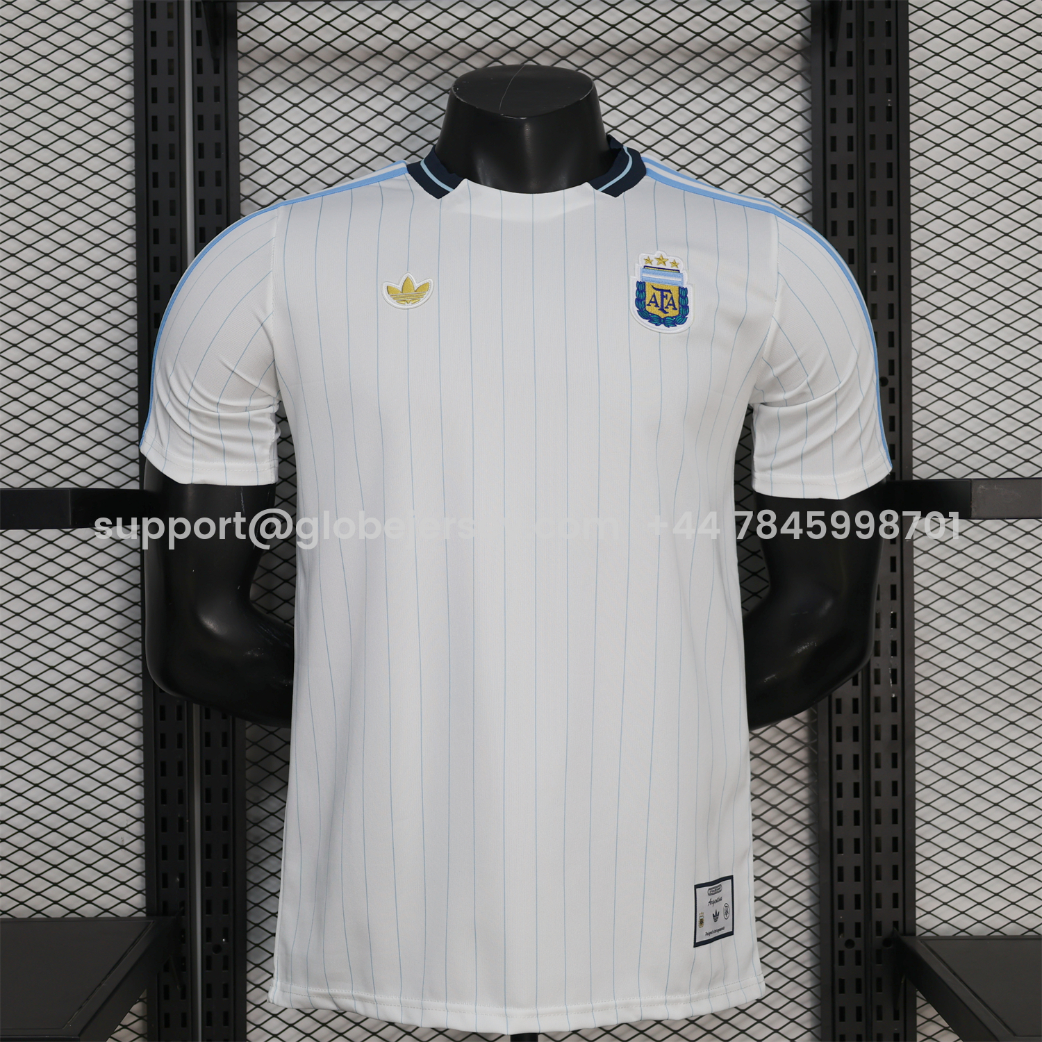 Argentina 2026 Terrace Icon Retro Casual Style White Jersey - Player Version