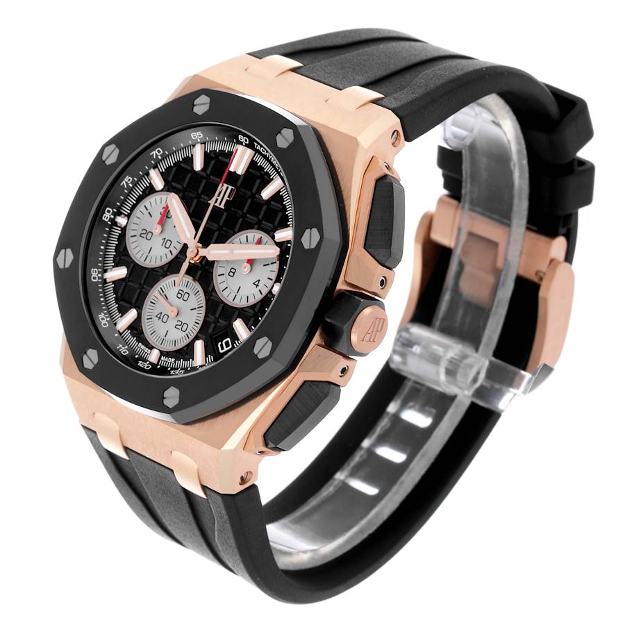 Audemars Piguet Royal Oak Offshore Rose Gold Mens Watch 26420RO