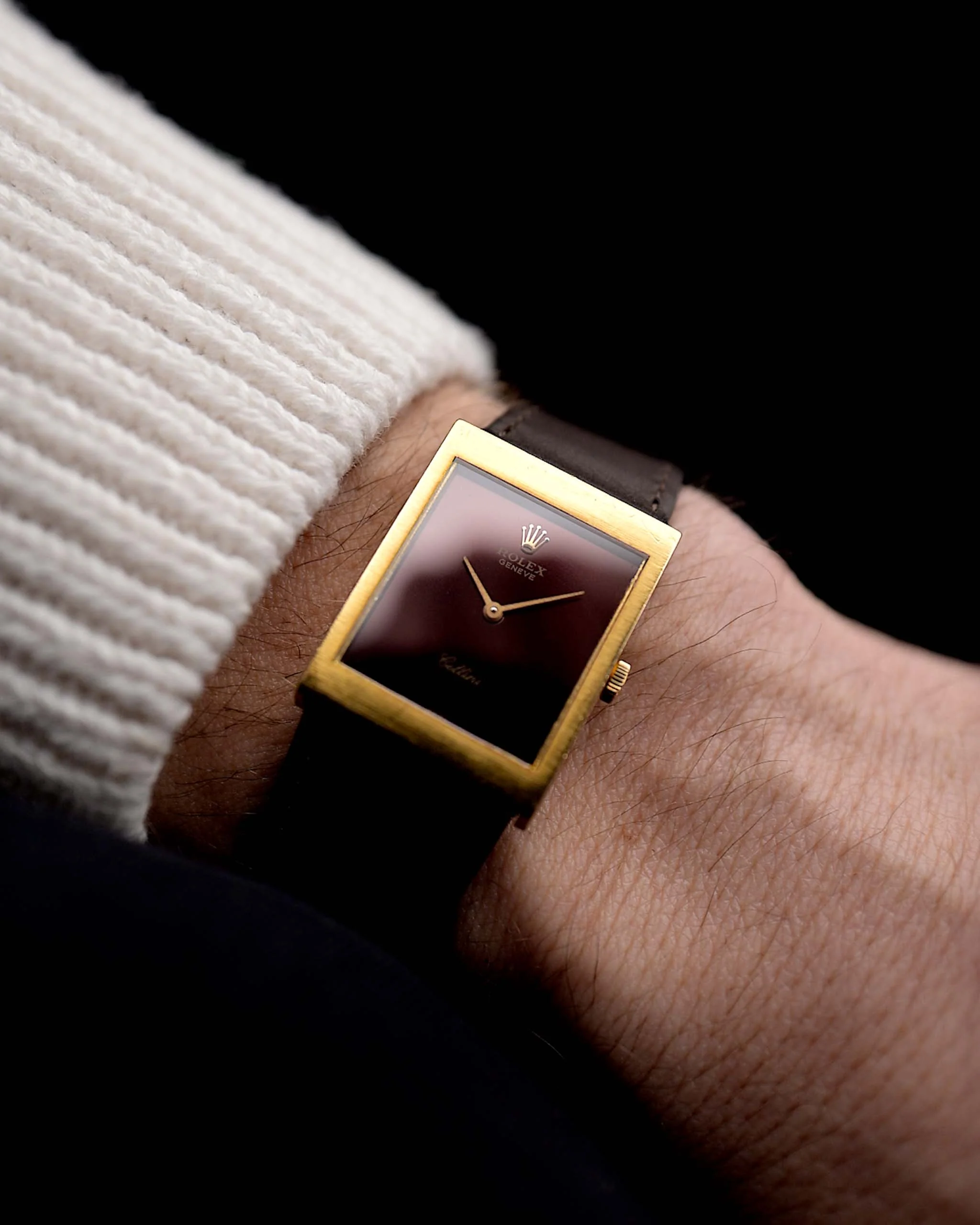 Rolex Cellini 4014 Burgundy 1972