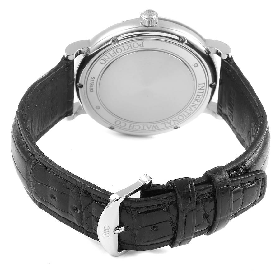 IWC Portofino Silver Dial Automatic Steel Mens Watch IW356501