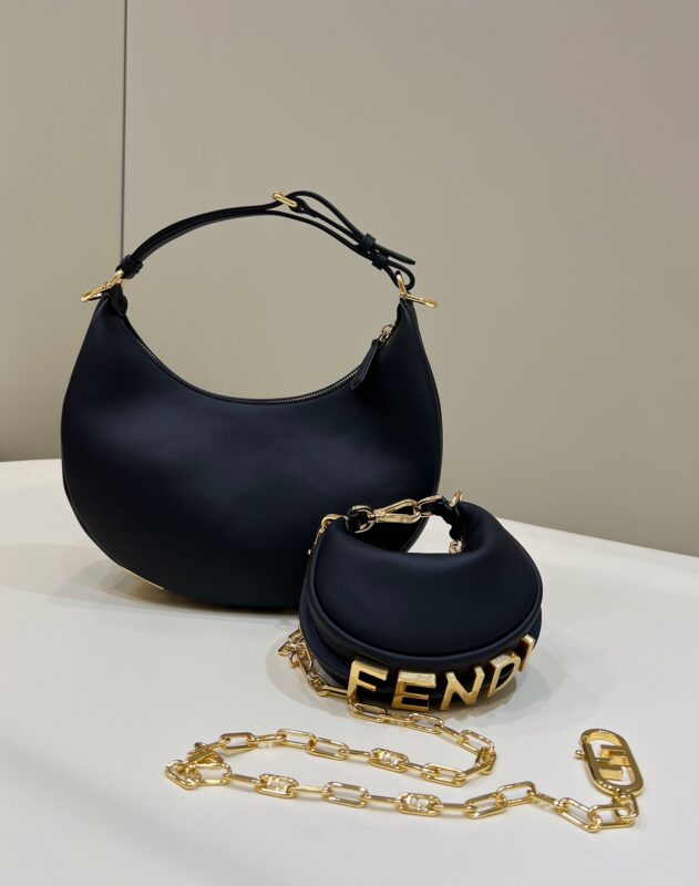 Replica Fendi Fendigraphy Large Black