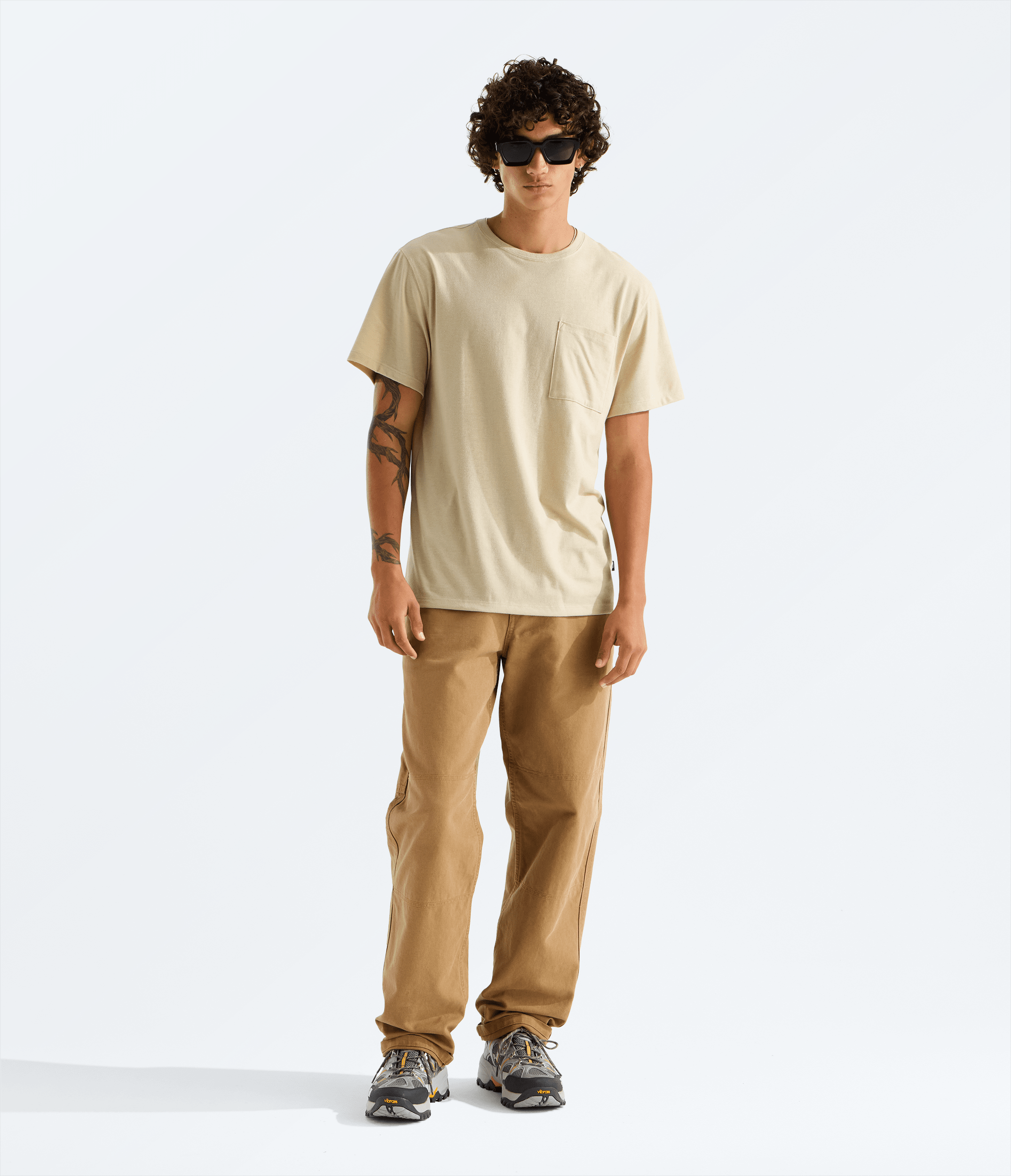 Men’s Tri-Blend Short-Sleeve Pocket Tee