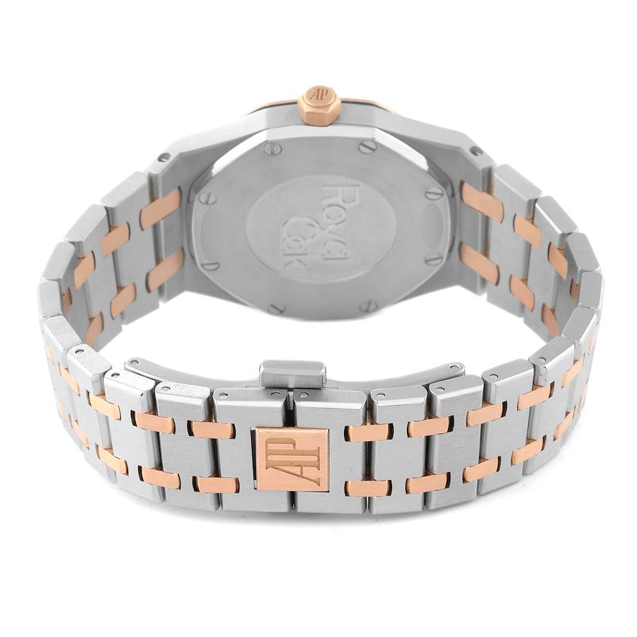 Audemars Piguet Royal Oak 33 Steel Rose Gold Diamond Ladies Watch 67651SR