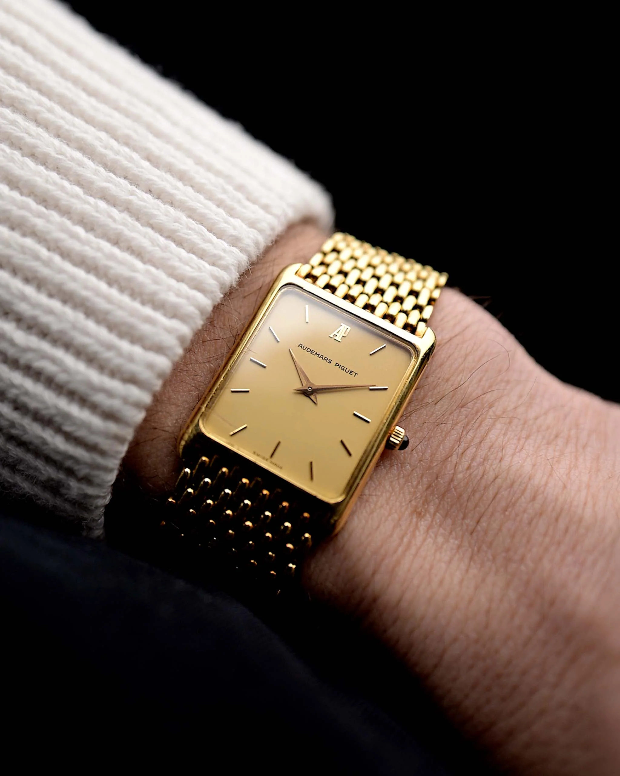 Audemars Piguet 18k Tank 1980s