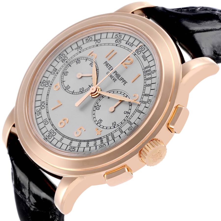 Patek Philippe Complications Chronograph Rose Gold Mens Watch 5070R