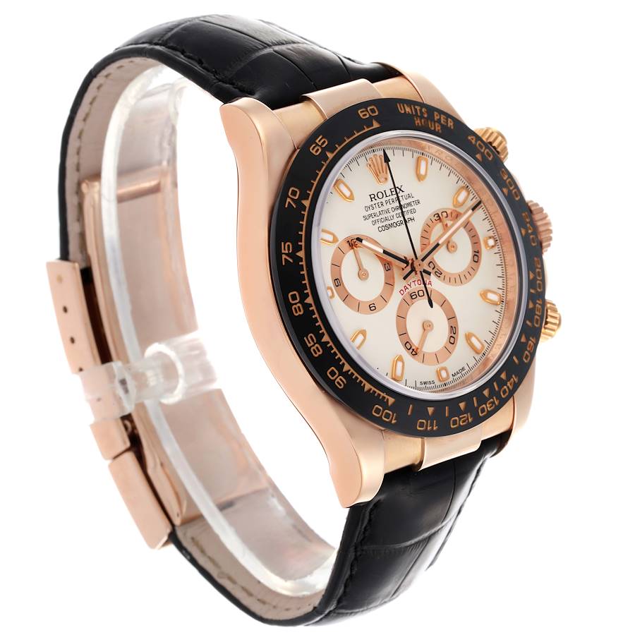 Rolex Cosmograph Daytona Rose Gold Mens Watch 116515