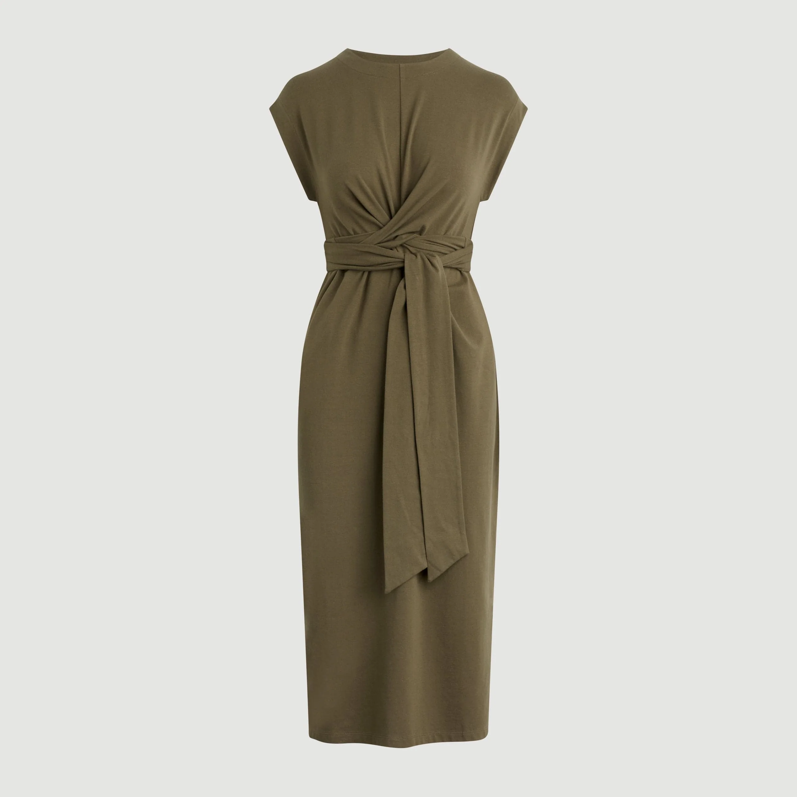Fei Tie-Front Organic Cotton Dress (Petite)