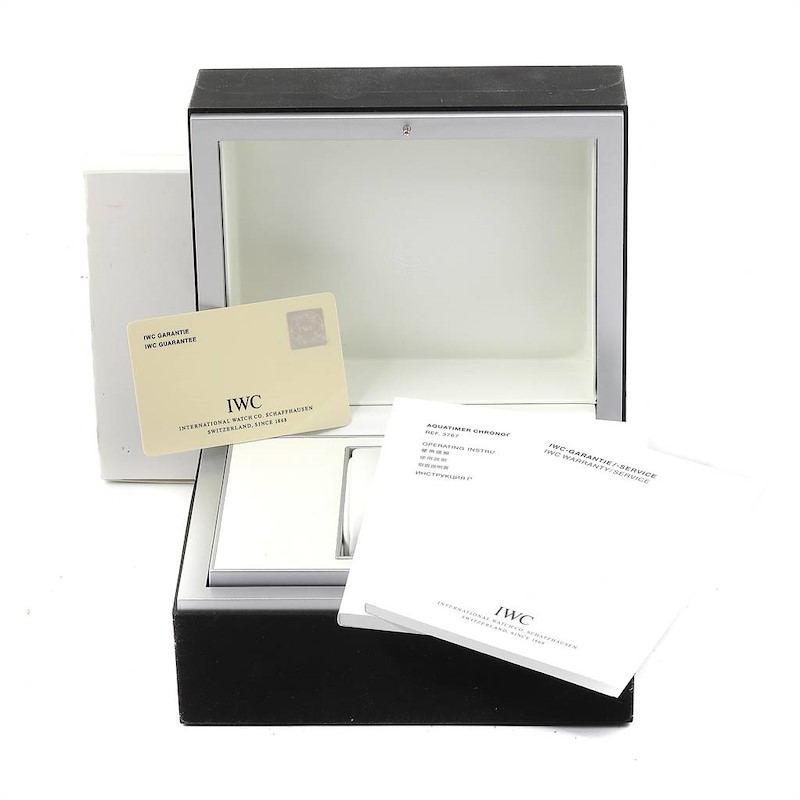 IWC Aquatimer Automatic Chrono Day Date Mens Watch IW376710