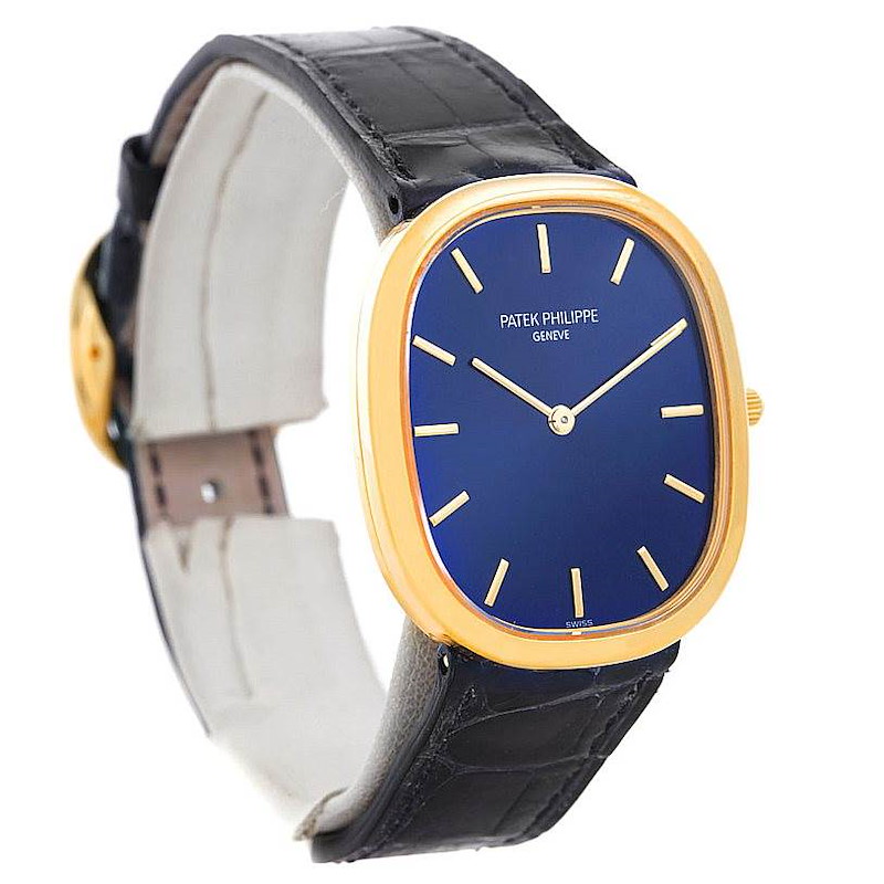 Patek Philippe Golden Ellipse 18k Yellow Gold Watch 3738