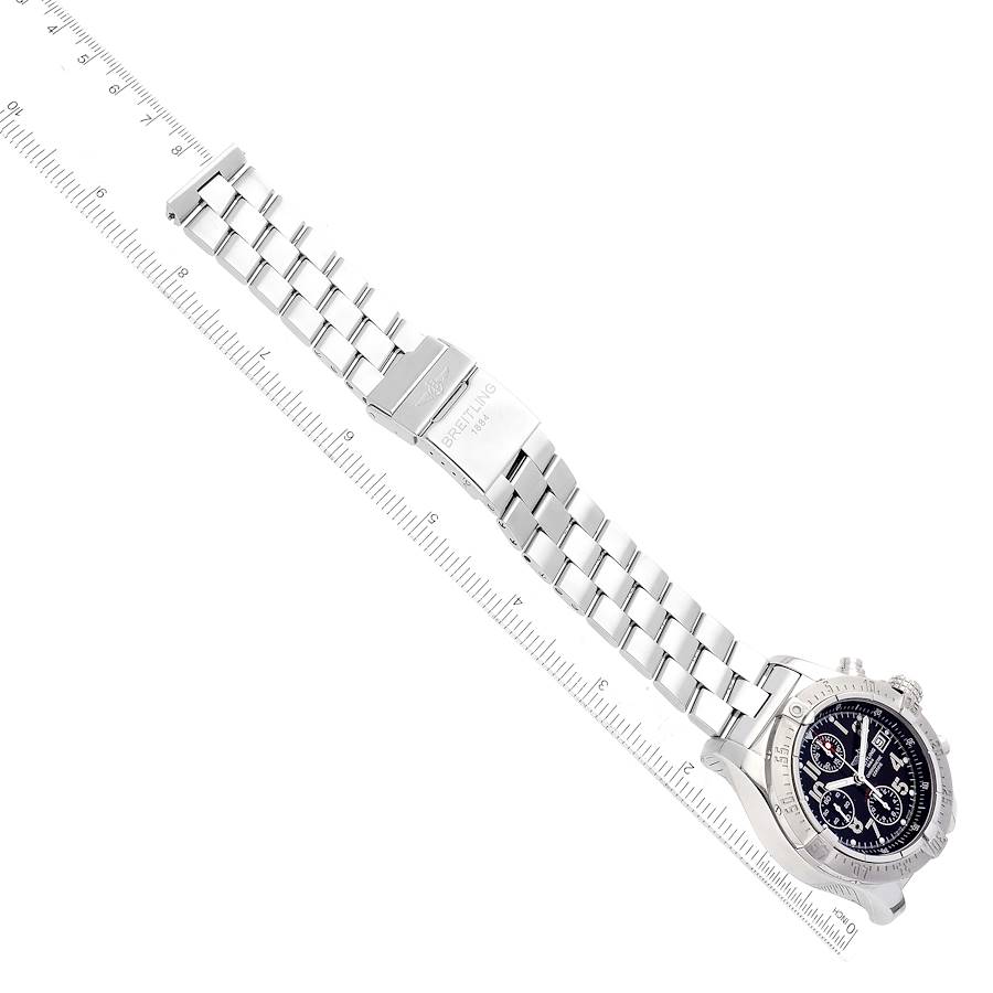 Breitling Aeromarine Avenger Skyland Black Dial Mens Watch A13380