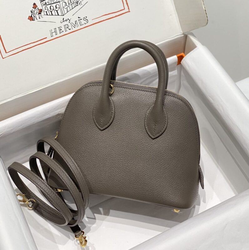 Replica Hermès Mini Bolide – Tin Gray
