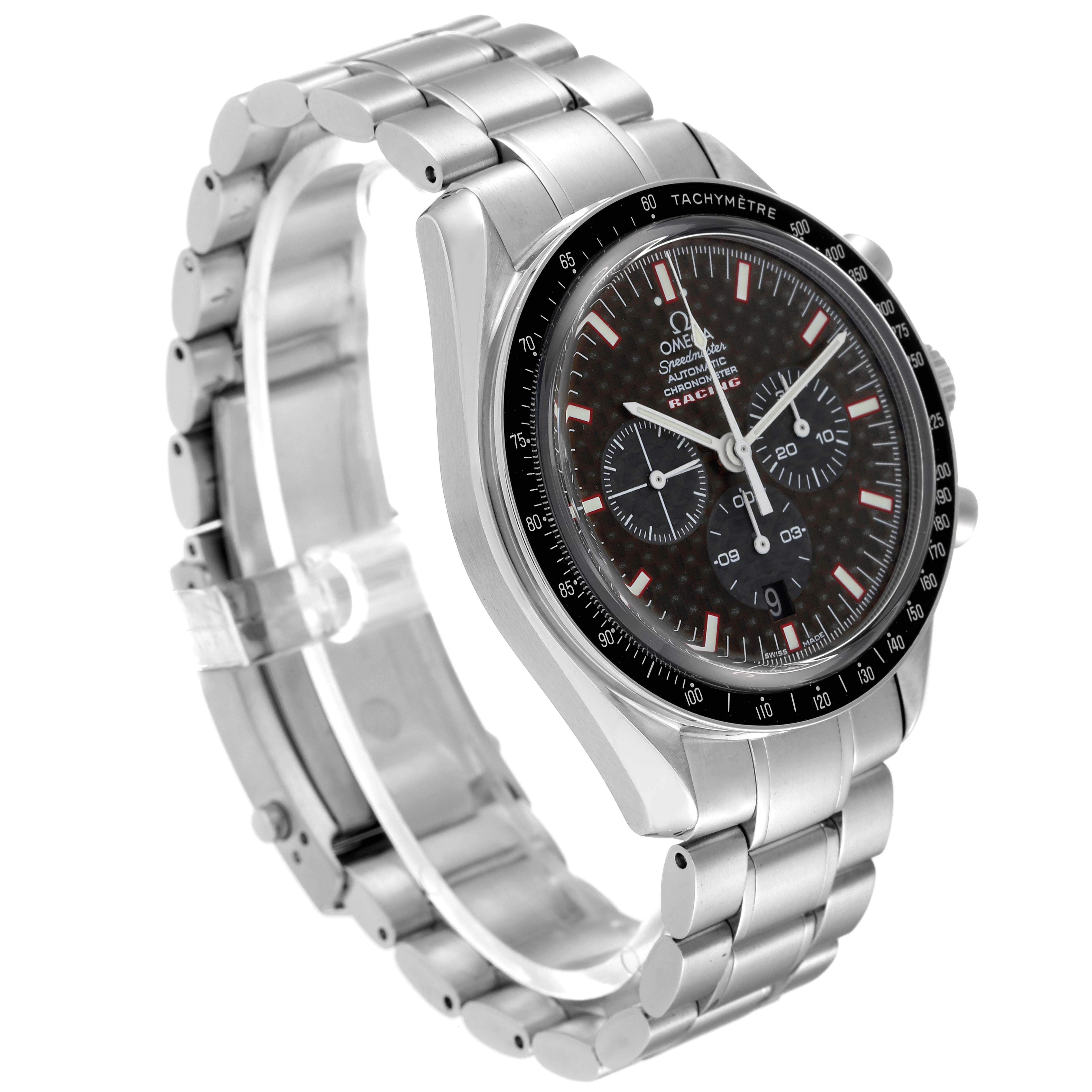 Omega Speedmaster Professional Racing Steel Mens Watch 42.0 MM 3552.59.00 Card