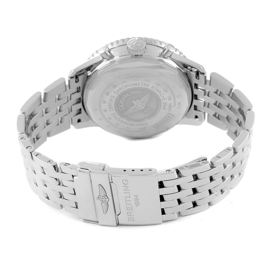 Breitling Navitimer Heritage Silver Panda Dial Steel Mens Watch A13324