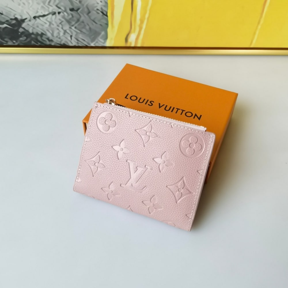 Louis Vuitton Lisa Wallet Pink 11.5cm