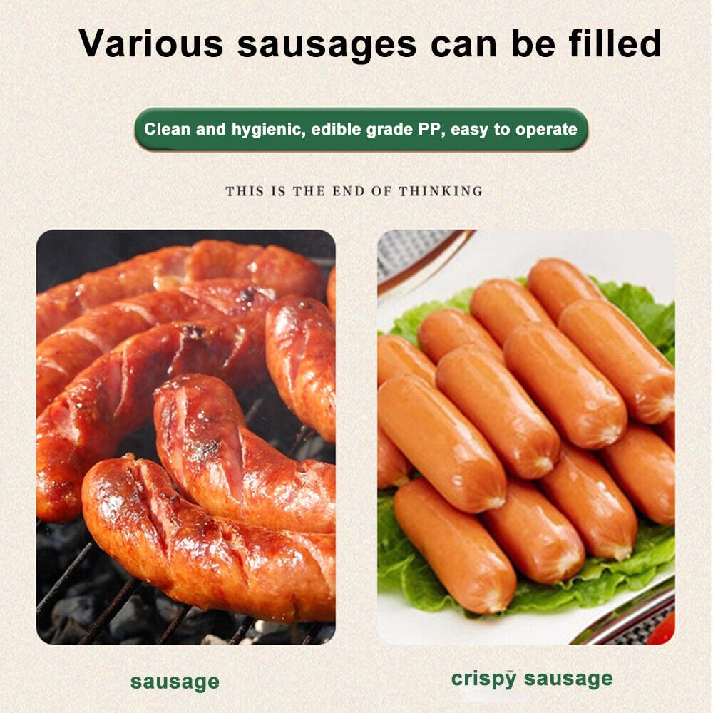 Manual Sausage Maker - Kitchen Meat Stuffing Tool