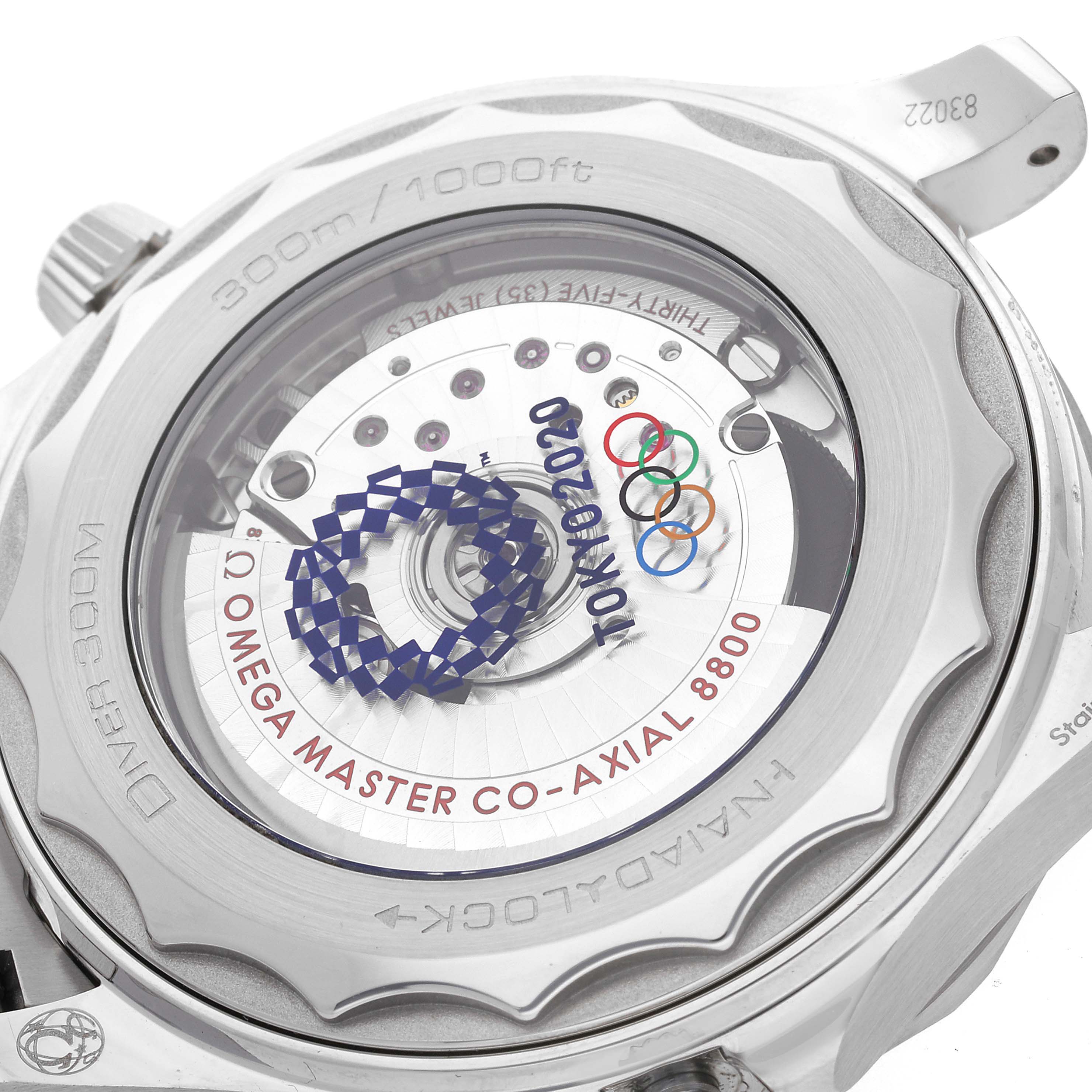 Omega Seamaster Tokyo 2020 LE Steel Mens Watch 42.0 MM 522.30.42.20.04.001