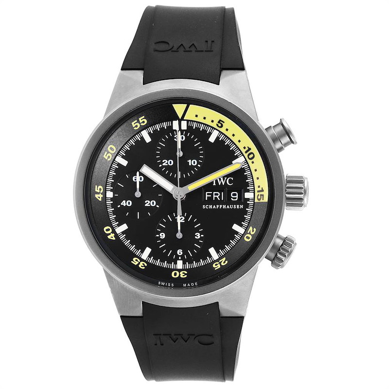 IWC Aquatimer GST Automatic Chronograph Day Date Mens Watch IW371918
