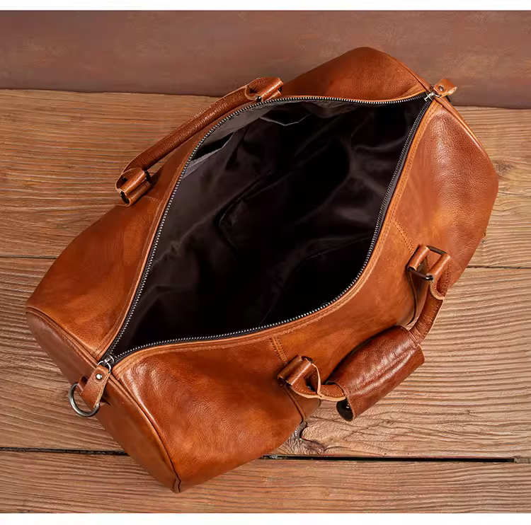 Genuine leather travel bag 50cm