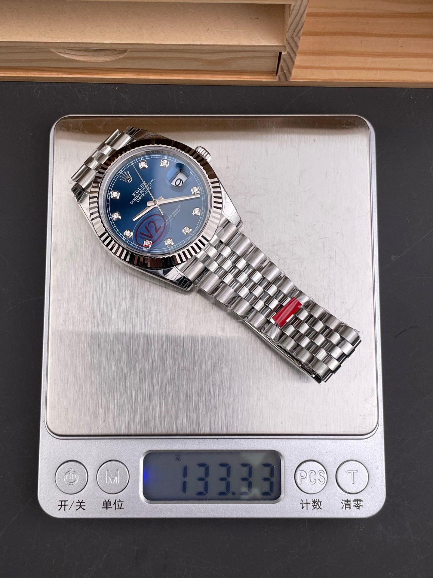 Blue Diamond Dial Datejust V2 Version