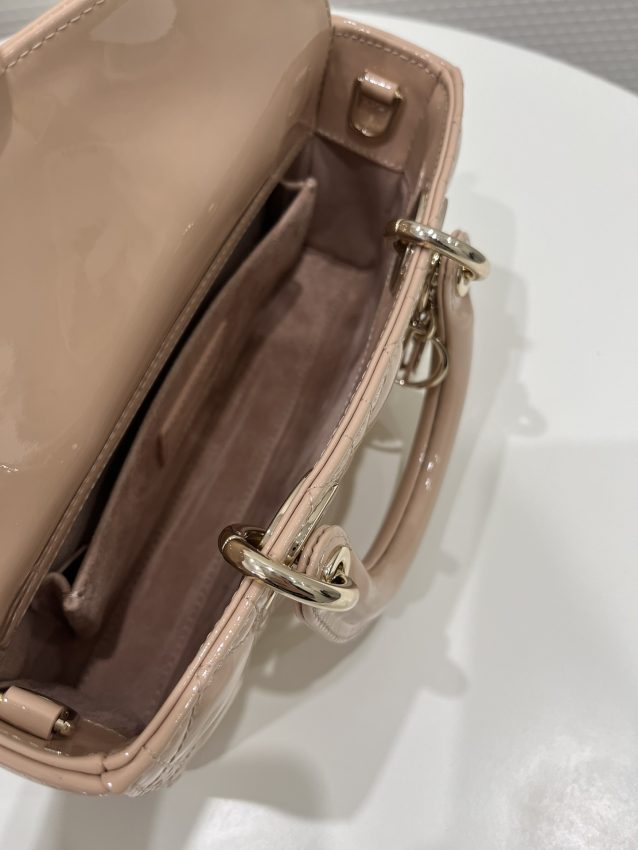 Replica Dior Lady D – Joy Bag Caramel Patent