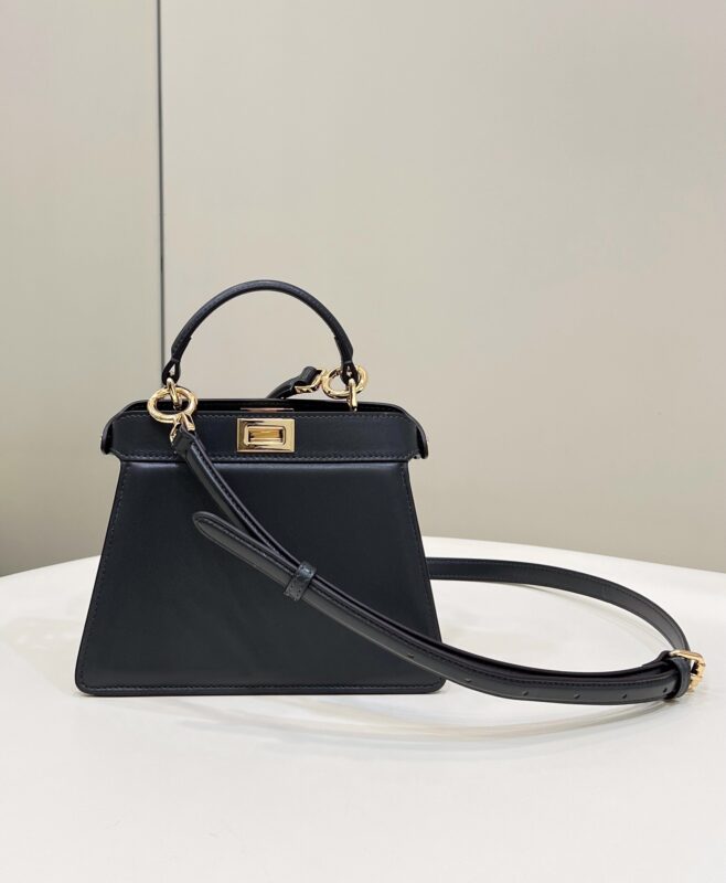Replica Fendi Peekaboo Mini Black