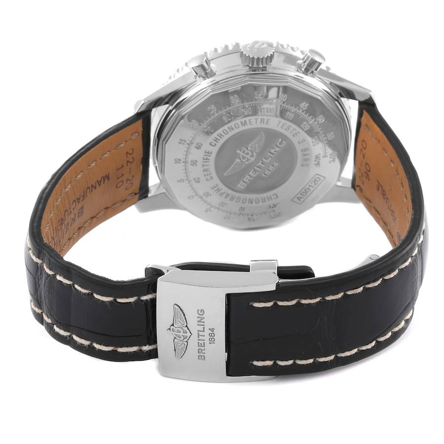 Breitling Navitimer 01 Panda Dial Steel Mens Watch AB0120