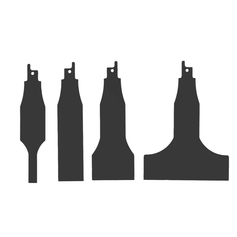 Saker 4PCS Reciprocating Saw Scraper