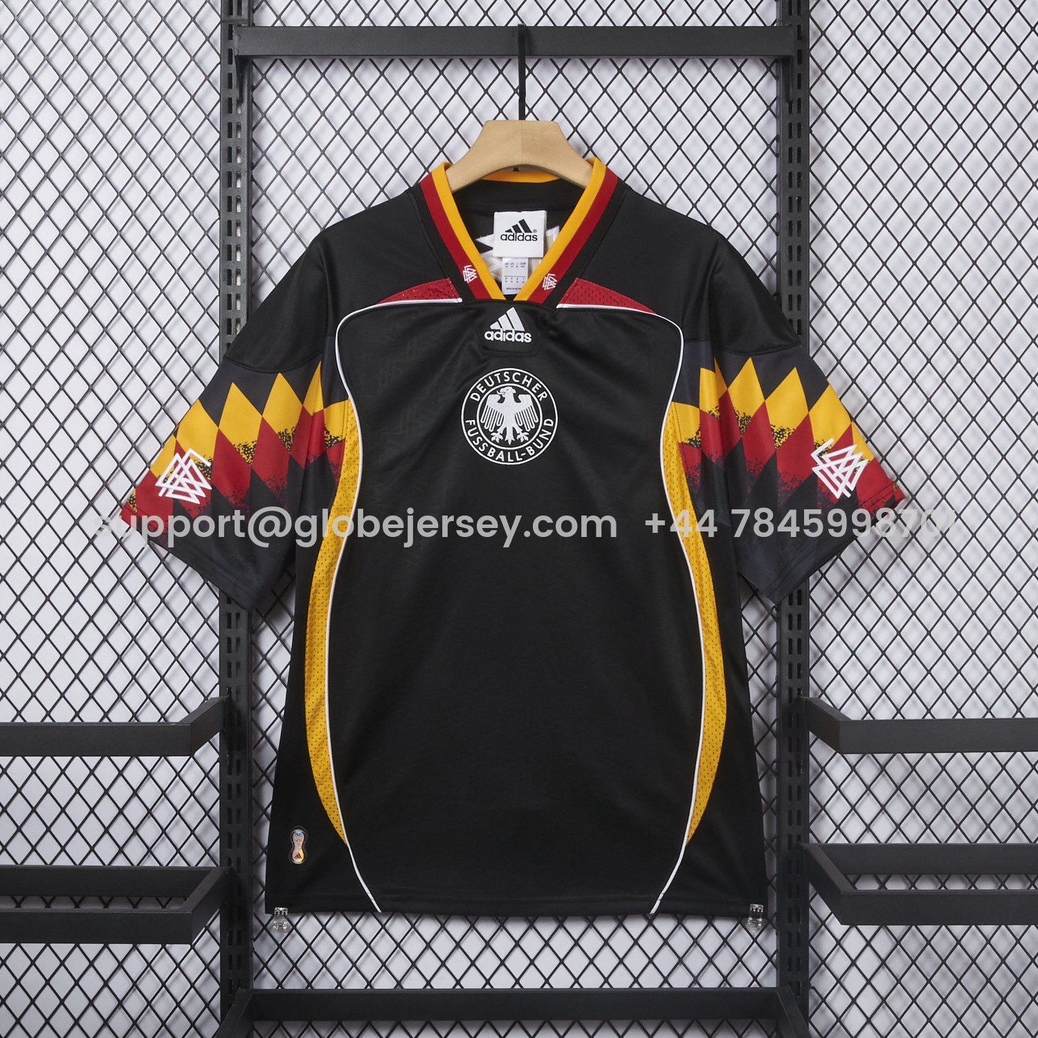Germany 2026 Retro Style Black Jersey - Fans Version