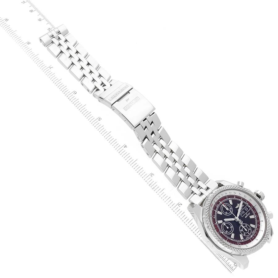 Breitling Bentley Motors GT II Black Red Dial Mens Watch A13365