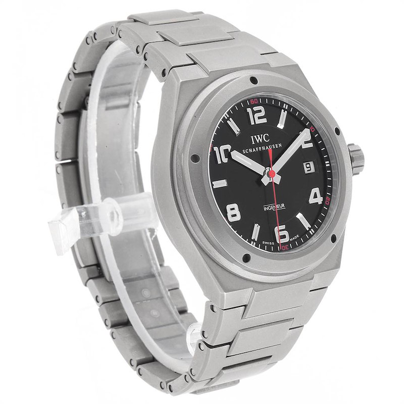 IWC Ingenieur AMG Titanium Black Dial Automatic Mens Watch IW322702