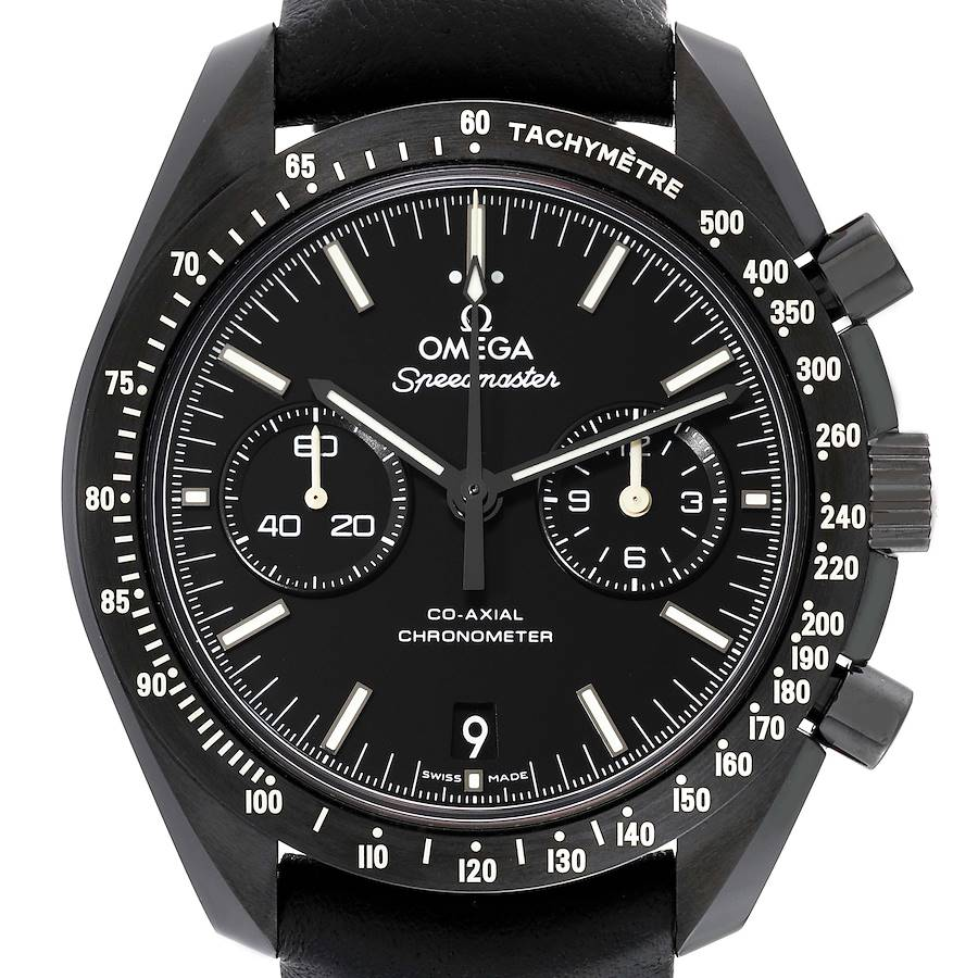 Omega Speedmaster Pitch Black Dark Side of the Moon Mens Watch 311.92.44.51.01.004