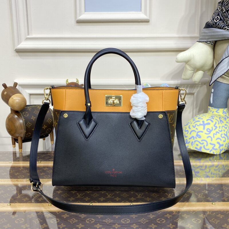 Replica Louis Vuitton On My Side Black – Brown