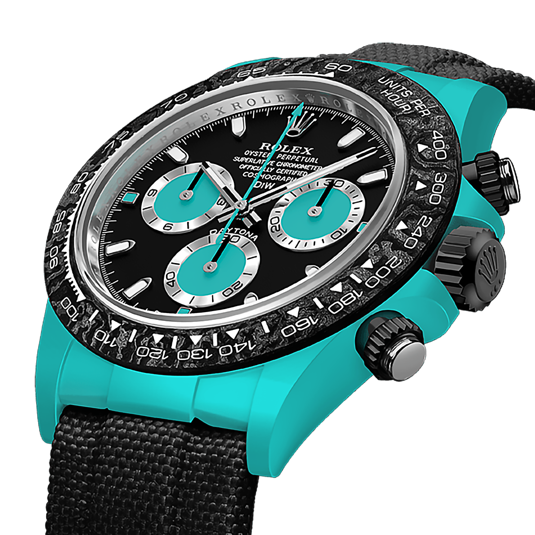 DiW Rolex Daytona CELESTE In Quartz Fiber