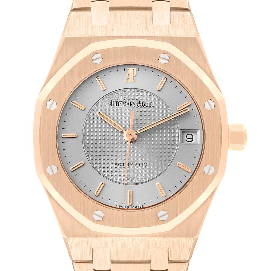 Audemars Piguet Royal Oak Rose Gold Nick Faldo Limited Edition Mens Watch 15097OR