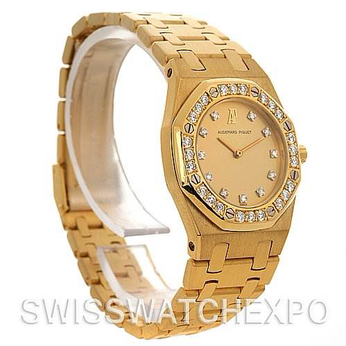 Audemars Piguet Royal Oak 18k Gold Ladies Watch