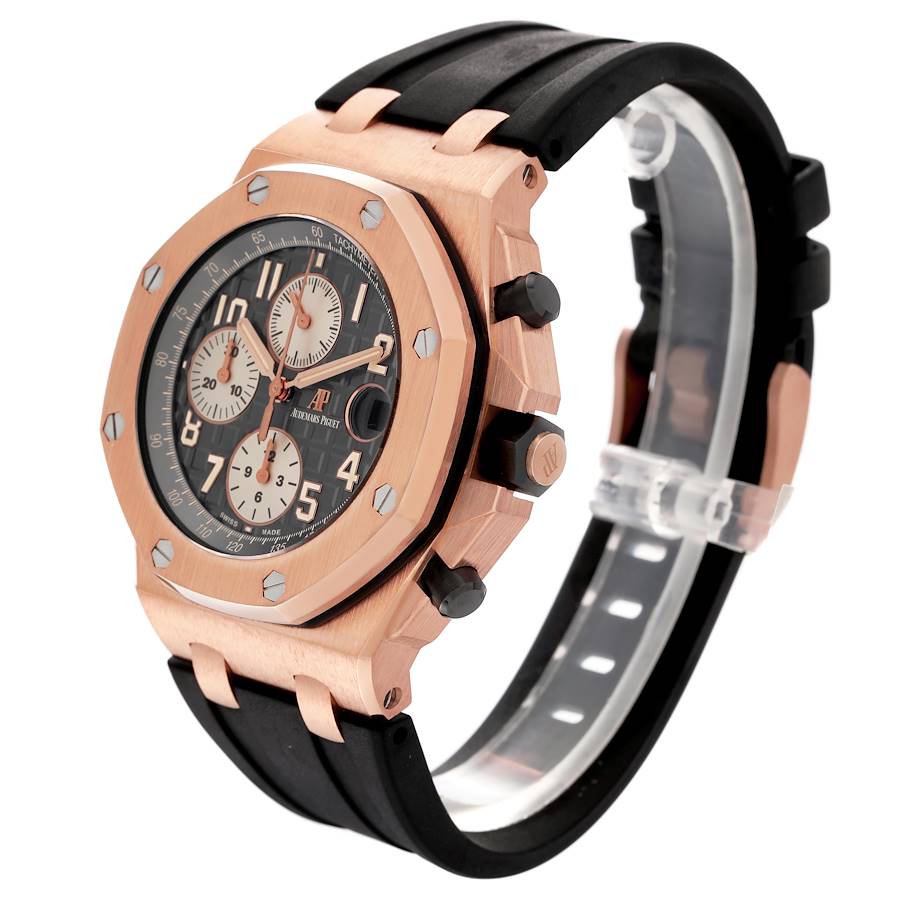 Audemars Piguet Royal Oak Offshore Rose Gold Mens Watch 26470OR