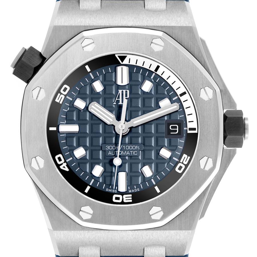 Audemars Piguet Royal Oak Offshore Diver Steel Mens Watch 15720ST
