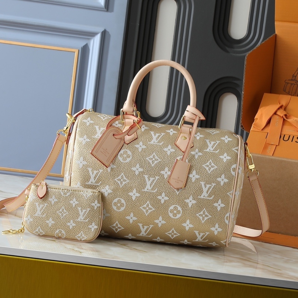 Louis Vuitton Speedy P9 Bandoulière 30 Kinsugi Gold 30Cm M15283