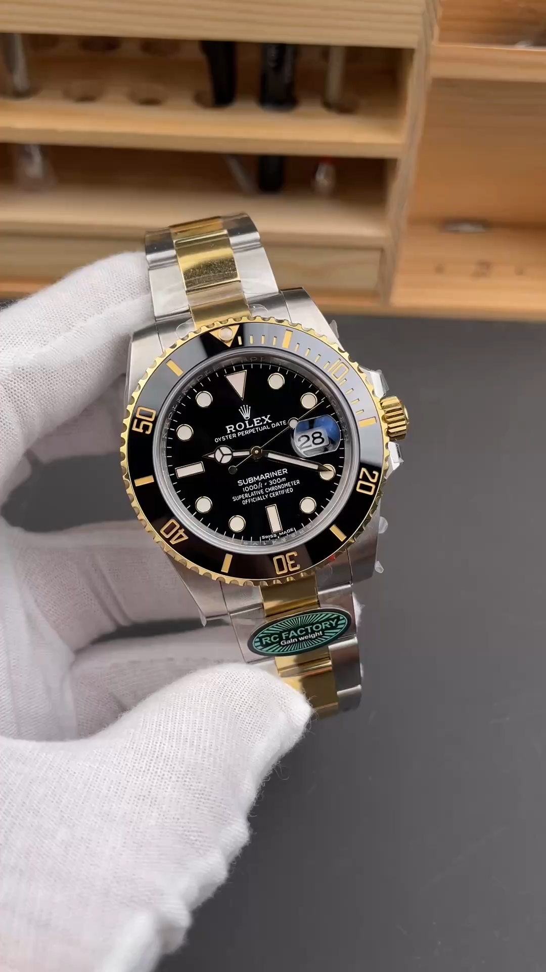 Rolex Submariner 126613LN 0002 Black Dial Black Bezel 41mm Mens Replica Watch