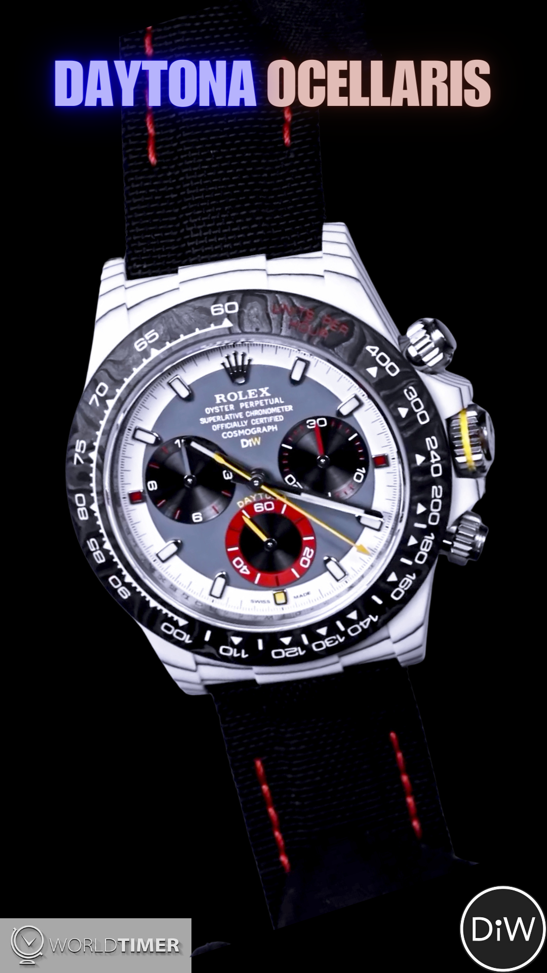 Tailor-Made DiW Rolex Daytona "OCELLARIS UNIQUE PIECE"