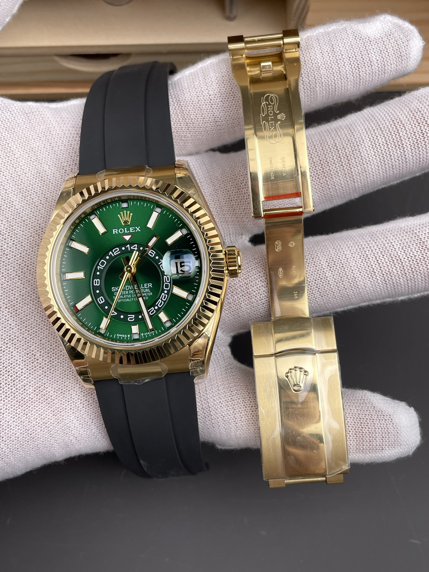 Sky-Dweller Green Dial NOOB Factory