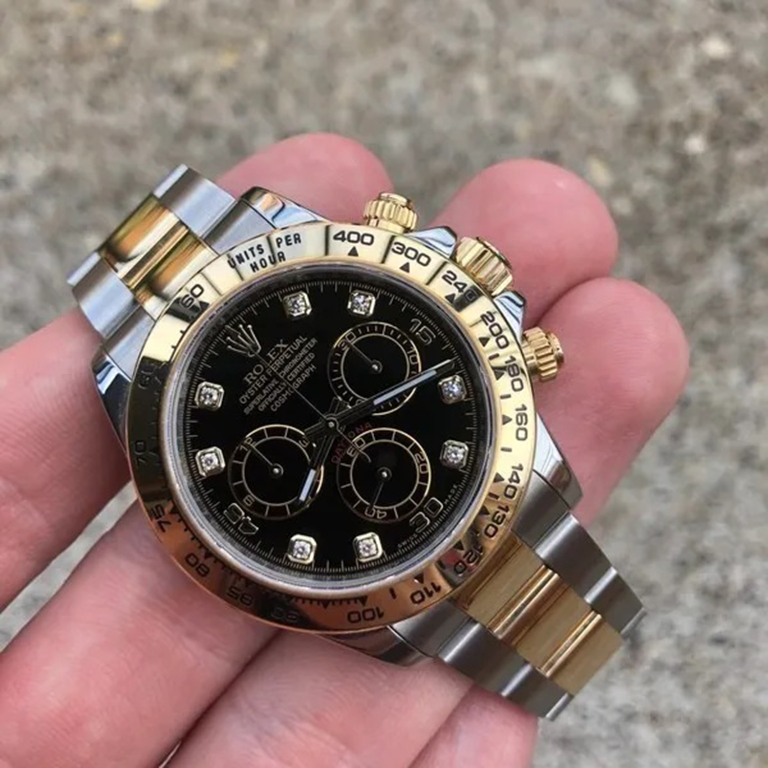 ​Rollie-The Crown Cosmograph Daytona 40mm Black Dial 116503-0004