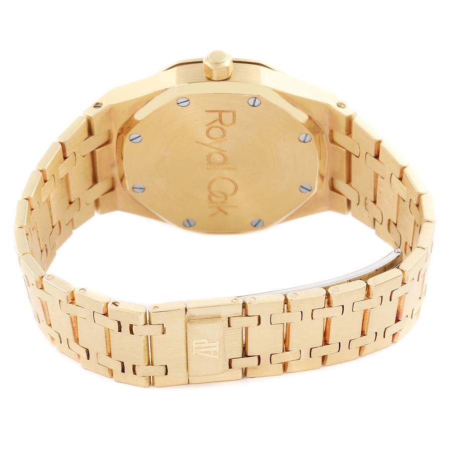 Audemars Piguet Royal Oak Yellow Gold Day Date Moonphase Mens Watch 25594BA