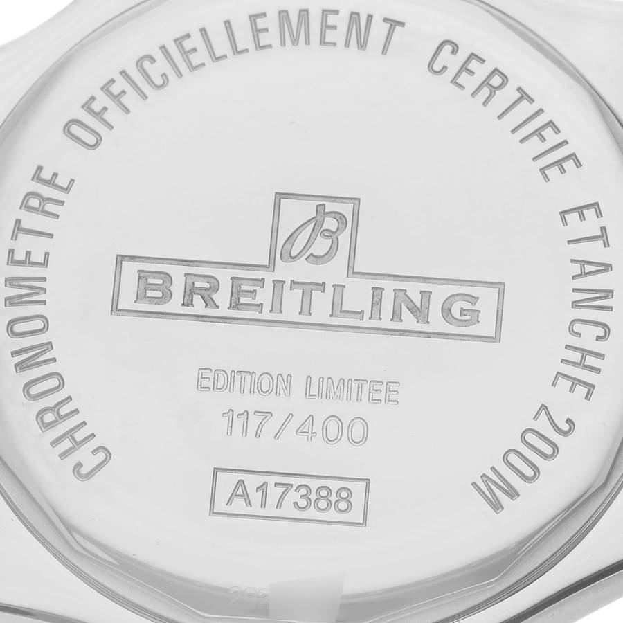 Breitling Colt Black Dial Automatic Steel Mens Watch A17388
