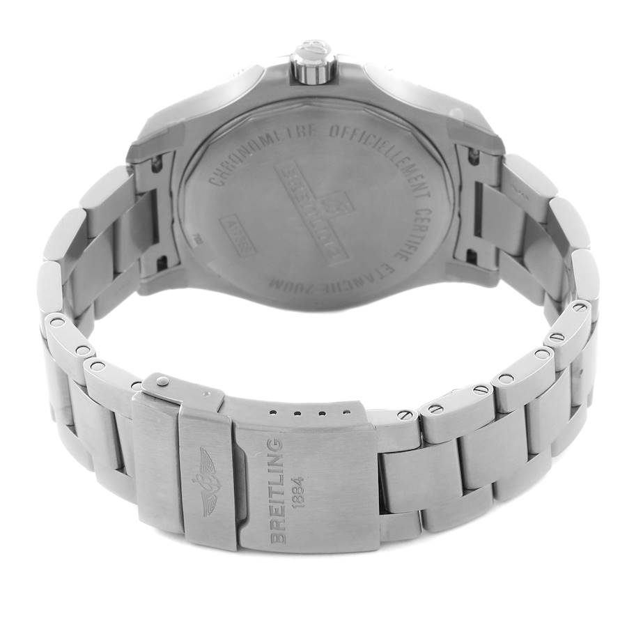 Breitling Colt Black Dial Automatic Steel Mens Watch A17388