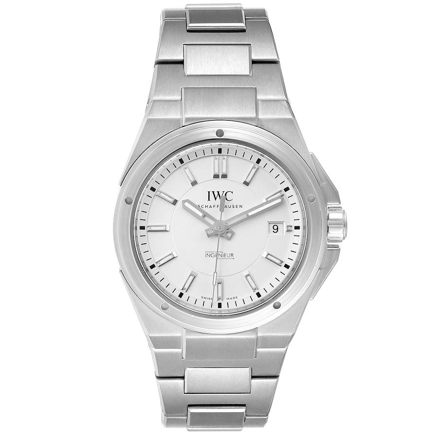 IWC Ingenieur Automatic Silver Dial Steel Mens Watch IW323904