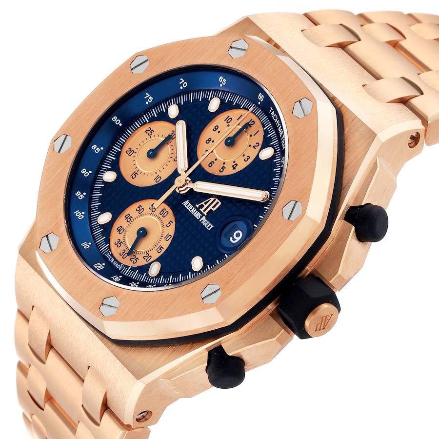 Audemars Piguet Royal Oak Offshore Rose Gold Mens Watch 26238OR