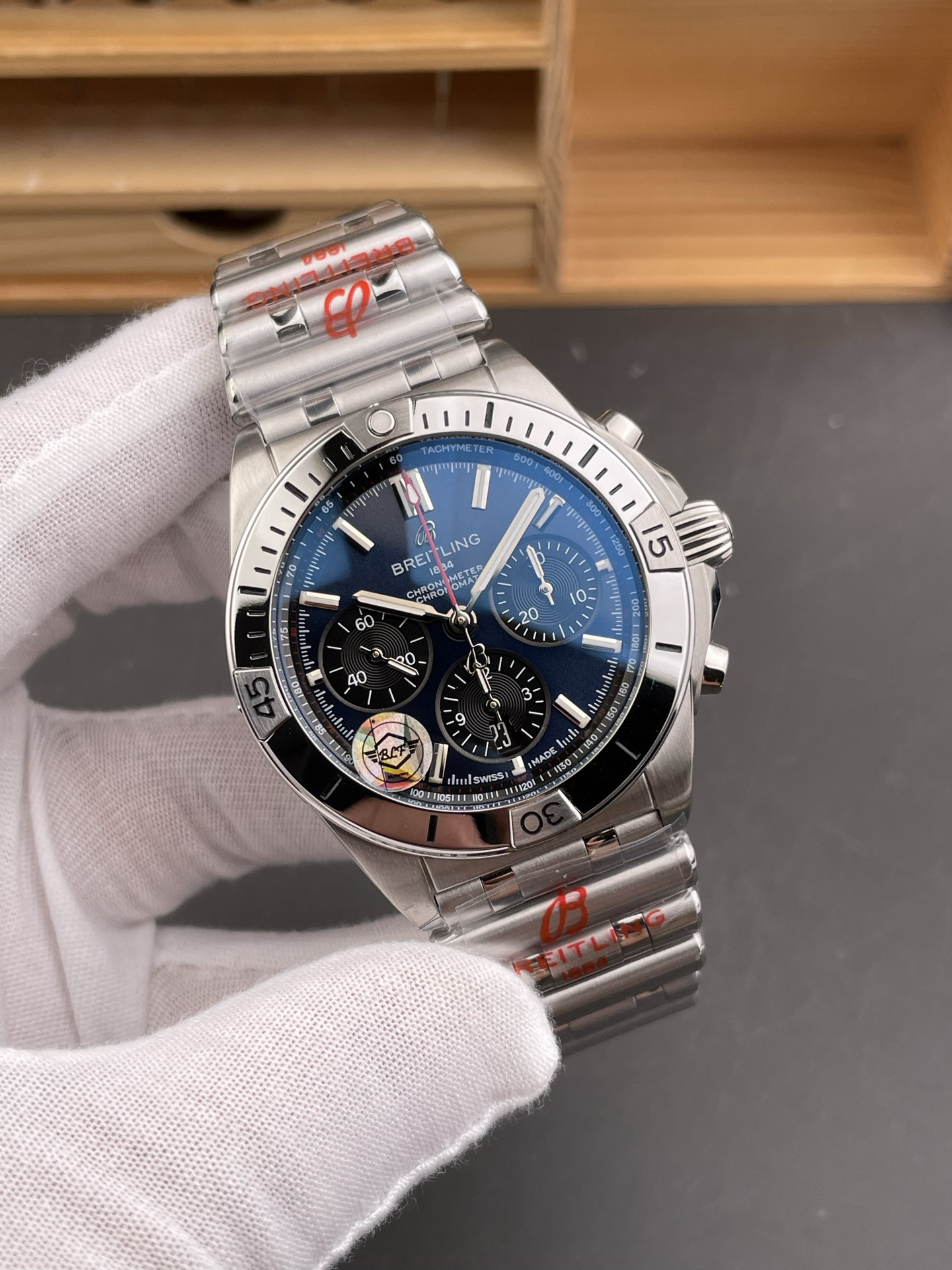 Chronomat B01 Blue Dial