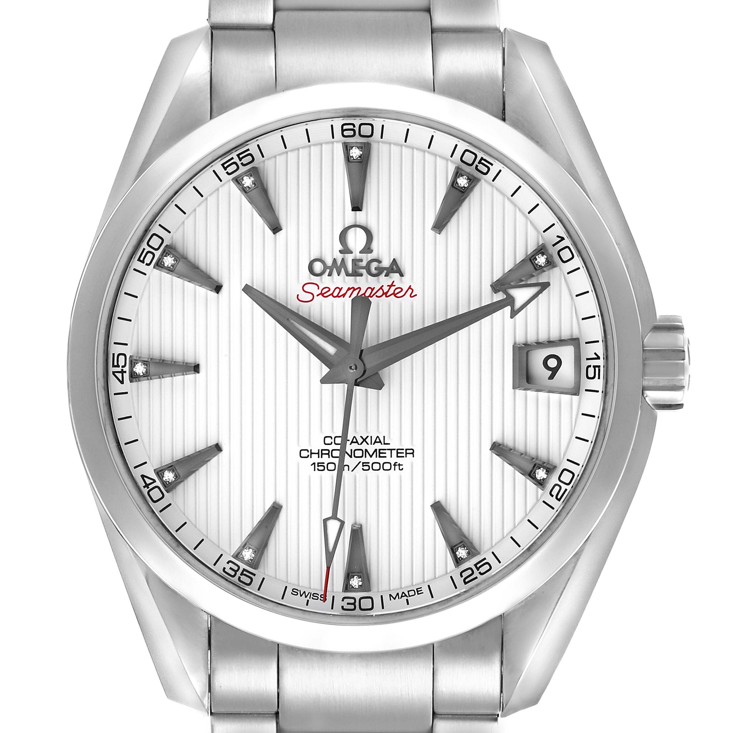 Omega Seamaster Aqua Terra 38.5 Diamond Watch 38.5 MM 231.10.39.21.54.001